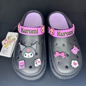 🖤 Official Sanrio Kuromi Licensed Clogs – Women’s 9–10 – New With Tags